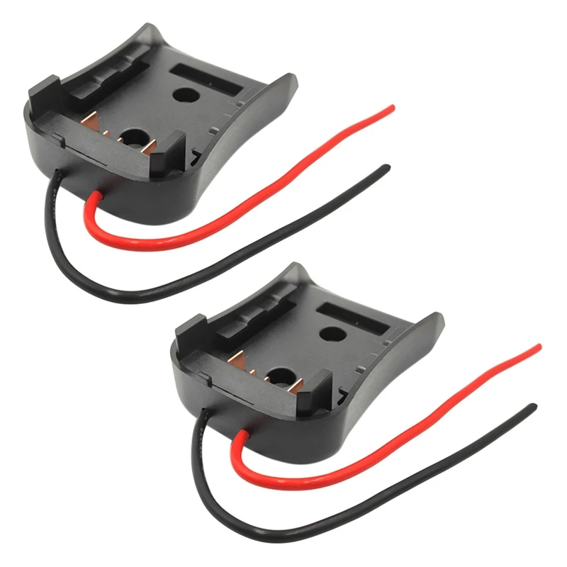 

2X Battery Adapter For Dewalt Flexvolt 60V Max Dock Power Connector 12 Gauge 54