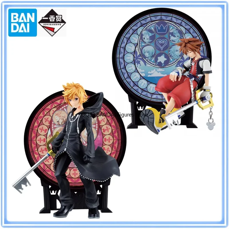 BANDAI Ichiban Kuji Kingdom Hearts Linking Sora Roxas Аниме Фигурка Экшн-модель Коллекционные игрушки в