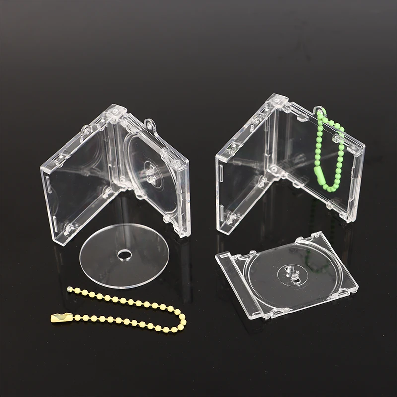 Пустой альбом мини-футляр для компакт-дисков брелок ключей с проигрывателем