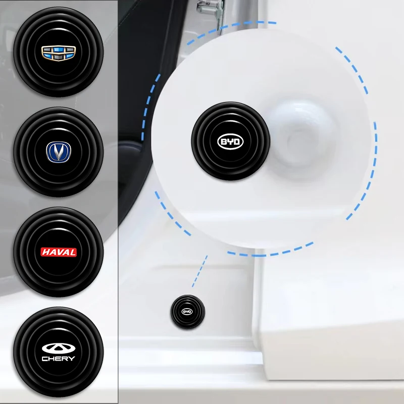 Силиконовая накладка на автомобильную дверь противобликовая Накладка для Ford