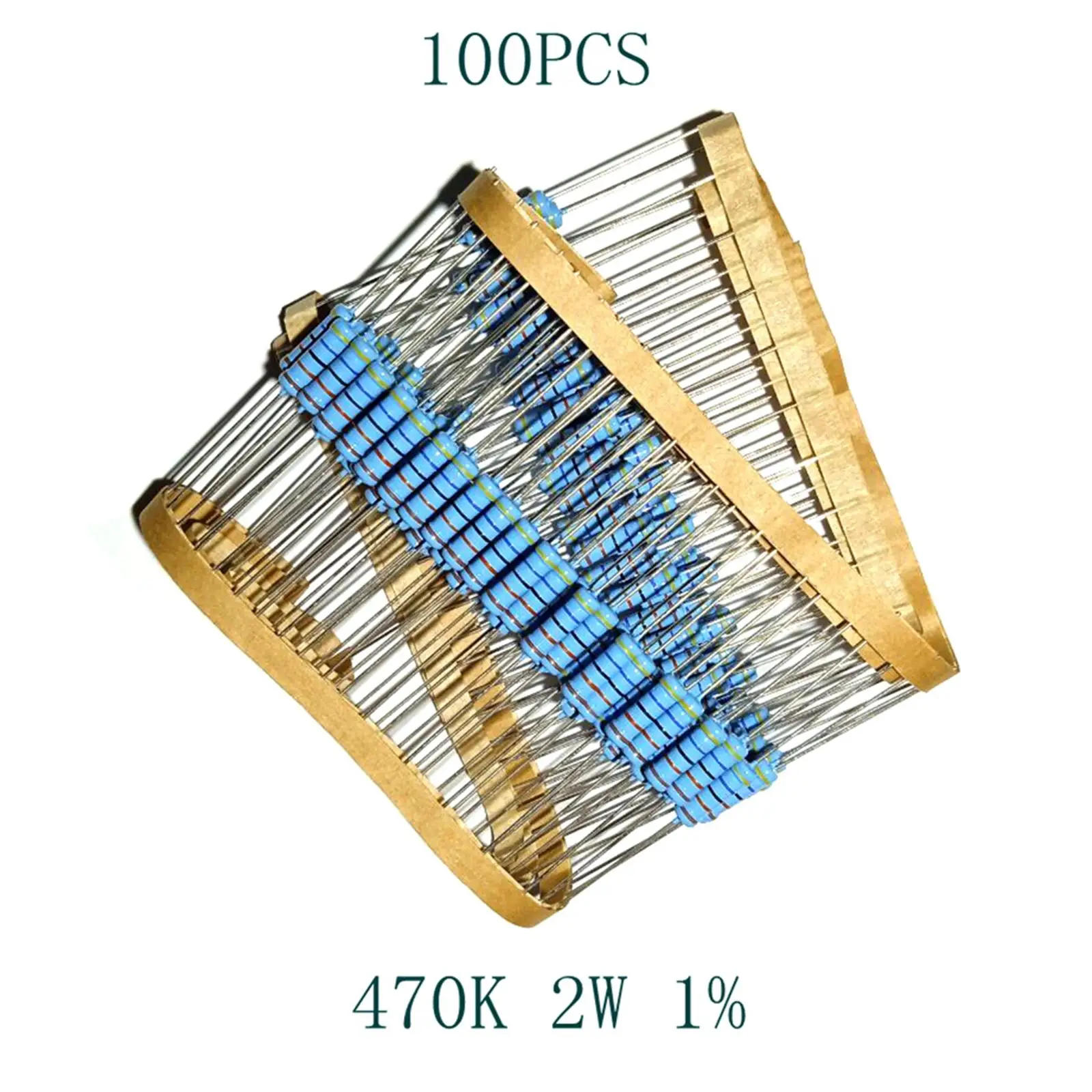 100Pcs Film Resistors Multipurpose for Instrument Power Supplies TV DIY Projects images - 6