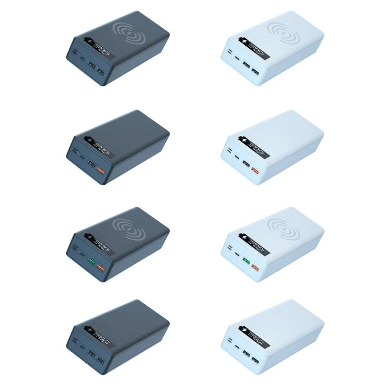

LCD QC3.0 PD 16x18650 Battery for Case 5W/10W Wireless Charging Power for S K0AC