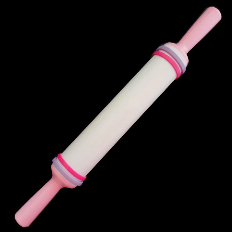 

White 36cm Non-stick Glide Fondant Rolling Pin Fondant Cake Dough Roller Decorating Cake Roller Crafts Baking Cooking Tool