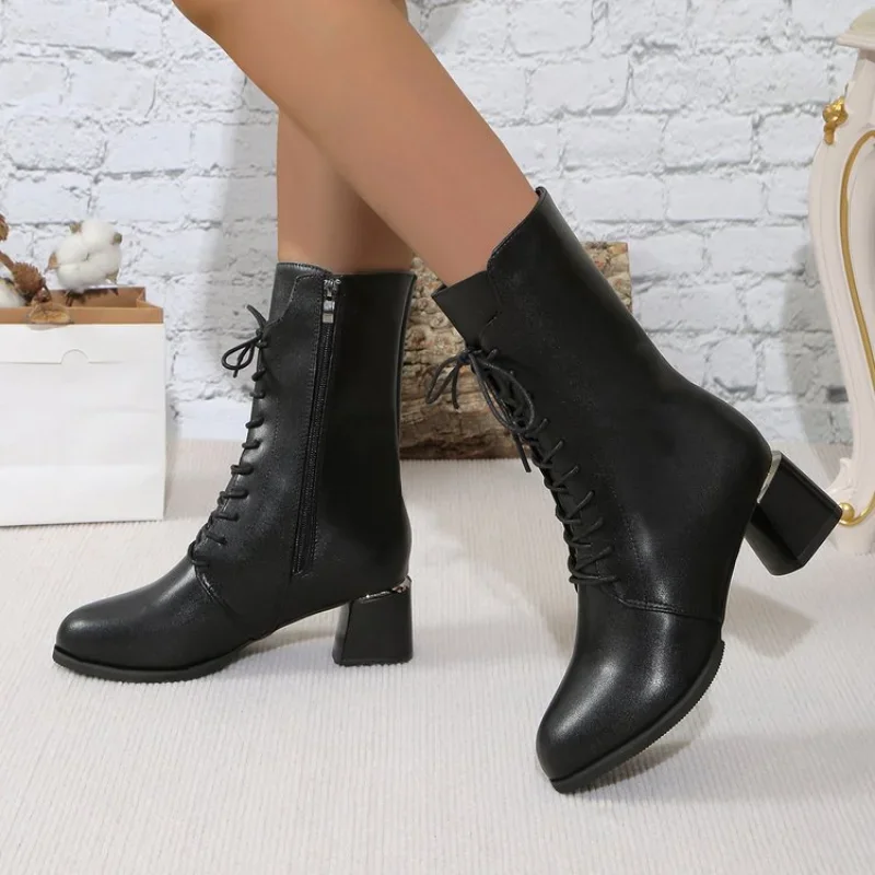 Женские флисовые ботинки из натуральной кожи с сеткой танцевальная обувь для