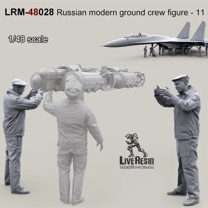 

1/48 Resin Model Figure GK， Unassembled and unpainted kit
