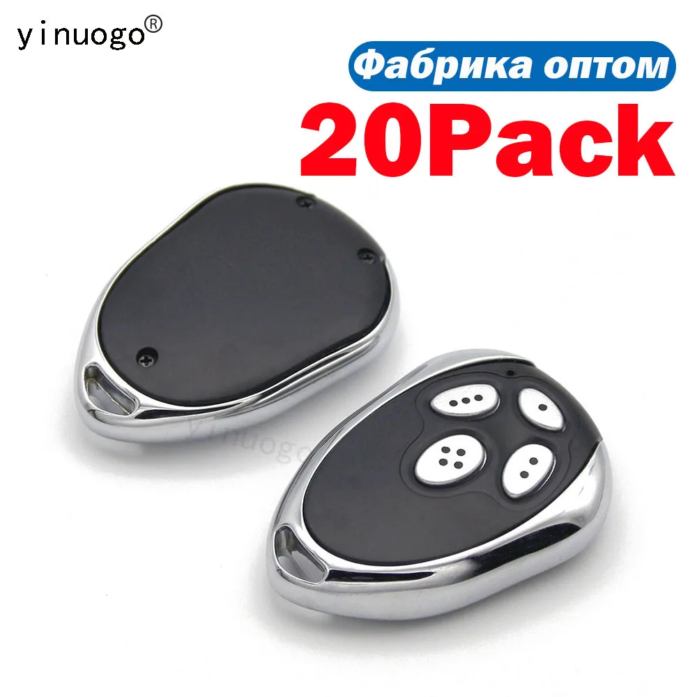 

20 Pack Remote Control Alutech AT-4 AN-Motors AT-4 ASG 600 AnMotors ASG1000 AR-1-500 Gate Remote Control Garage Door Controller