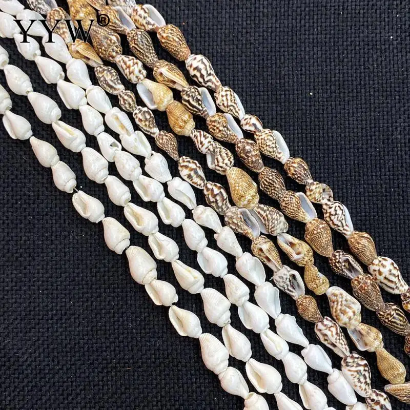 

Wholesale Small Conch Beads Natural Freshwater Shell Beadsaccessories With Holes Women Diy Bracelet Necklace Jewelry Parts