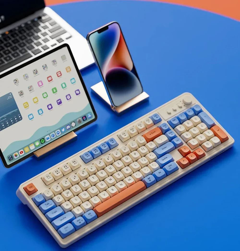 

Bluetooth-клавиатура и мышь V1 для дома и офиса, 2,4 ГГц