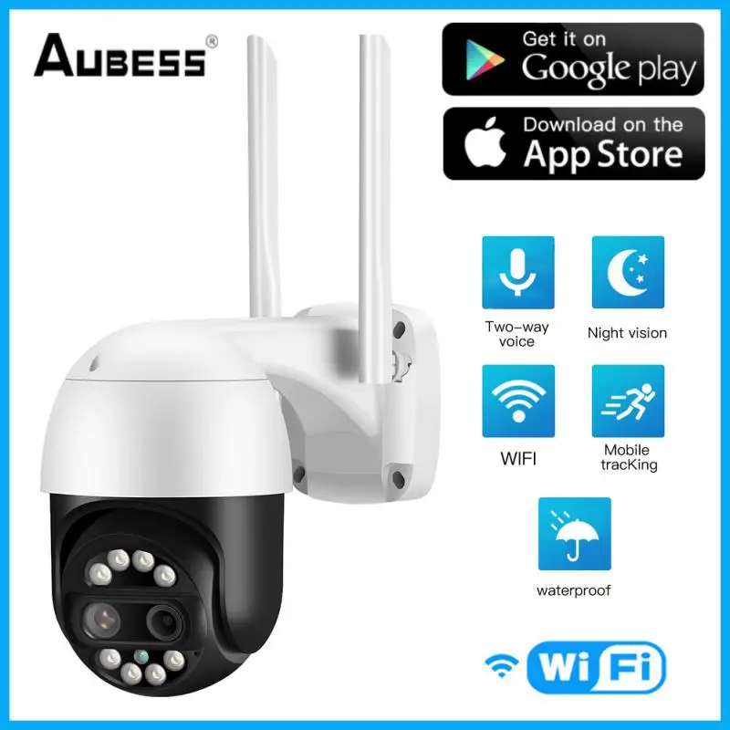 

IP-камера видеонаблюдения Aubess, 4K, 8 Мп, Wi-Fi, PTZ