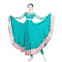 Indian Dress Bollywood Dance Performance Big Swing Skirt Indian Clothing for Women Traditional Vintage Clothes
