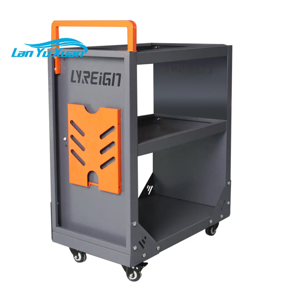 

Repair Pack Roll Hand Easy Carry Folding Trolley Push Carts Tool Cart