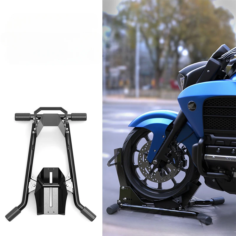 Парковочная стойка на переднее колесо мотоцикла качественная углеродистая