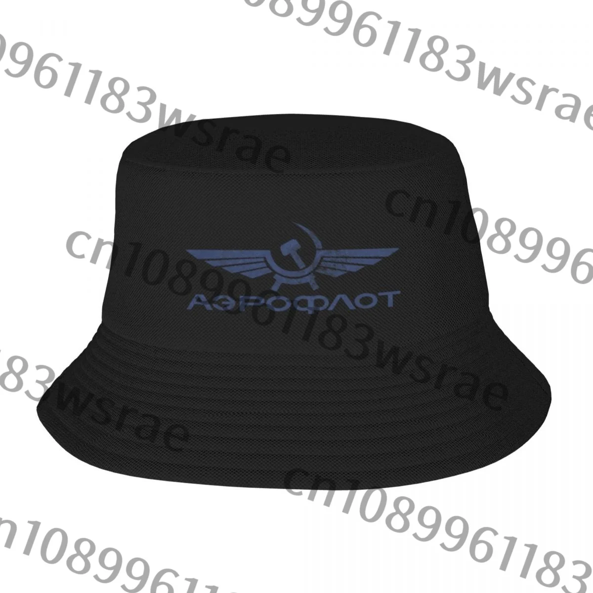 Классическая рыбацкая шляпа с логотипом Aeroflot для взрослых шляпа-ведро