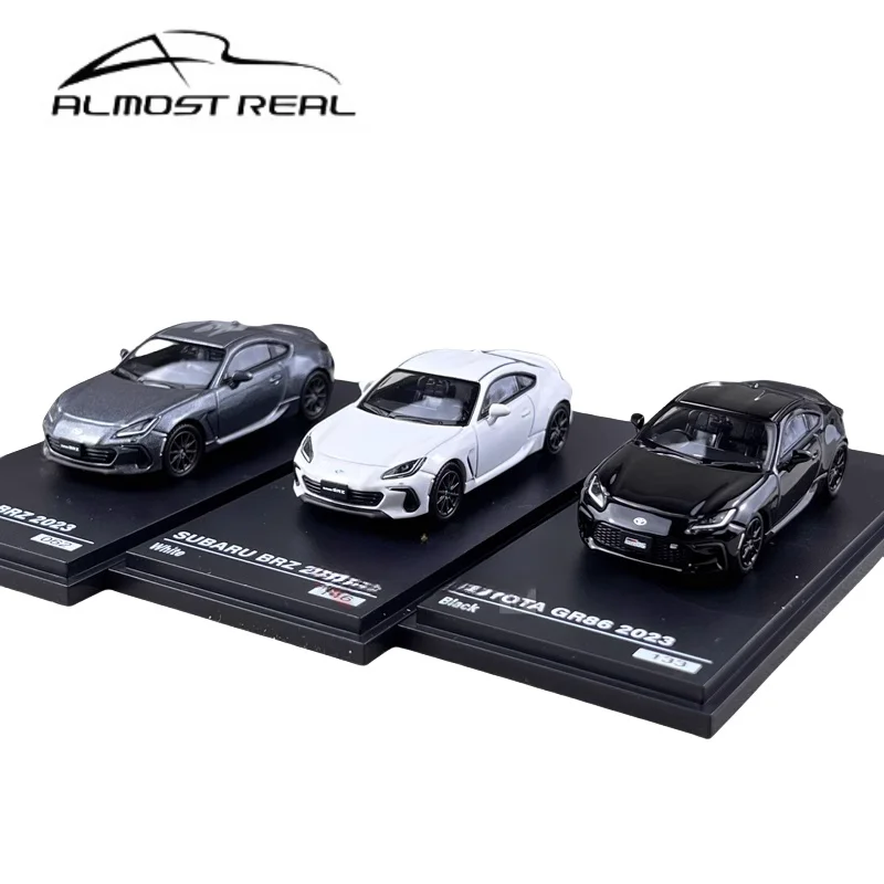 Модель из сплава 1:64 для Toyota GR86 ZN8 Subaru BRZ детская коллекция декоративных игрушек