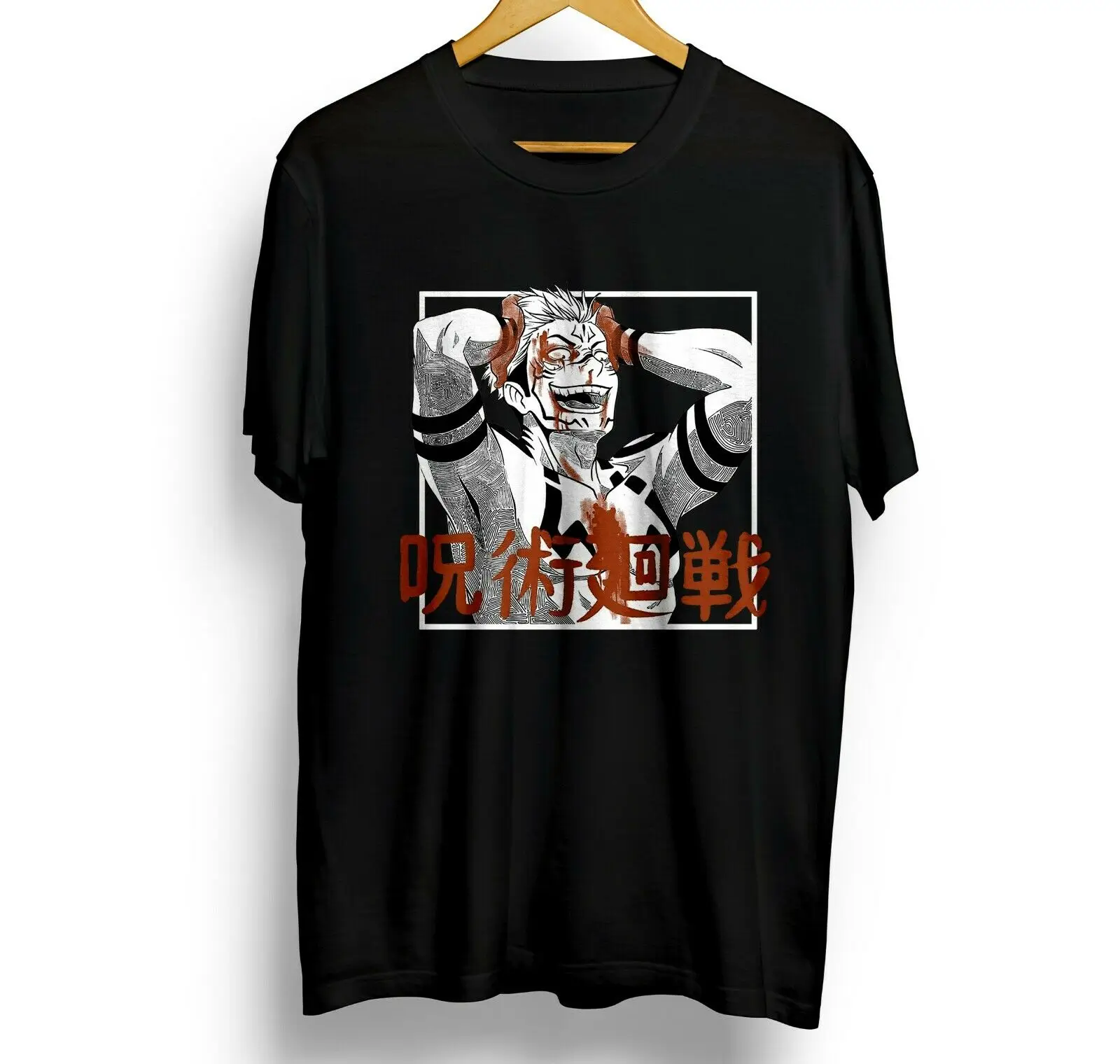 

Jujutsu Kaisen T Shirt Ryomen Sukuna Satoru Gojo Megumi Fushiguro Tee S-3XL