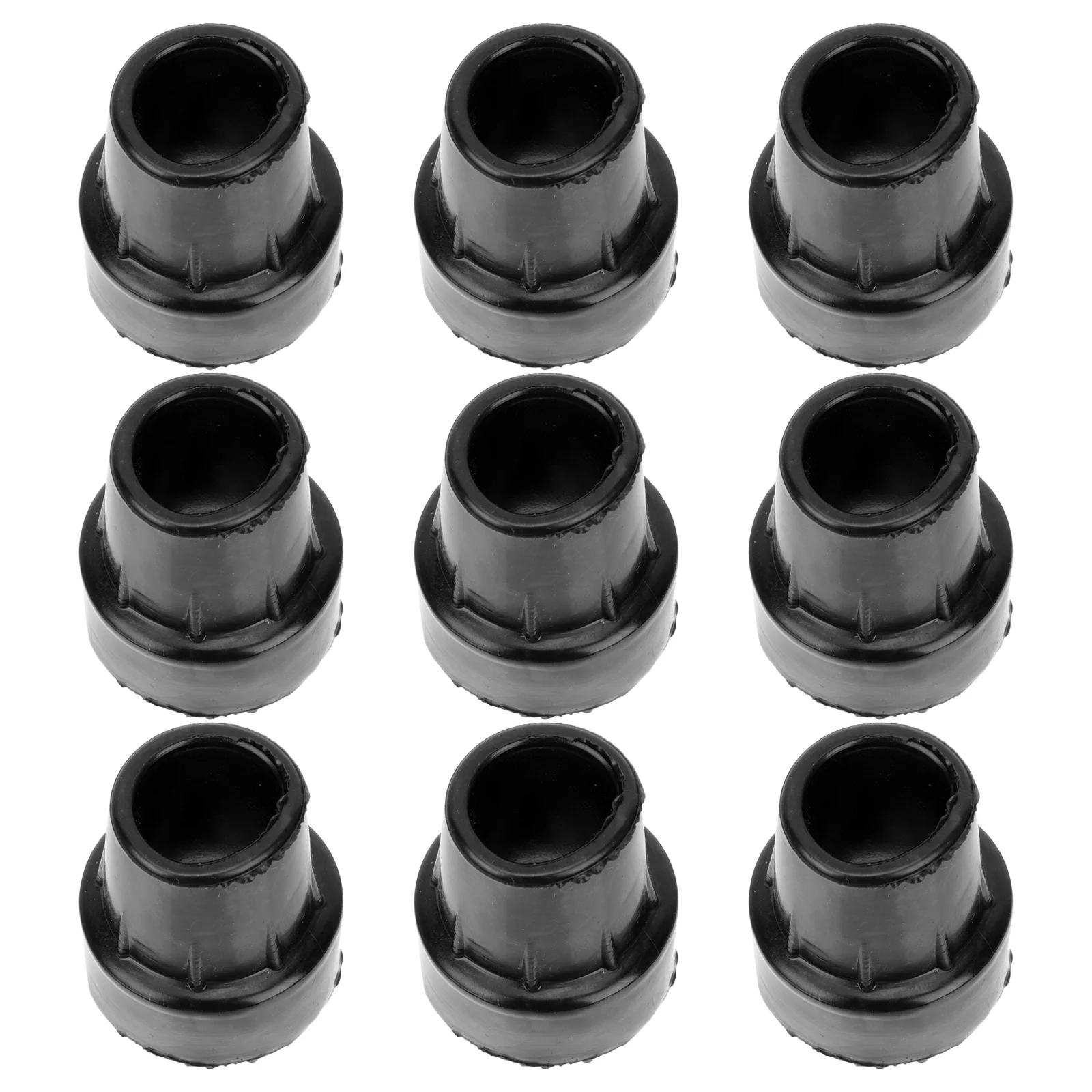 

Pole Tips Hiking Walking Trekking Rubber Crutch Tip Replacement Stick Protector Caps Cover Foot Poles Stoppers Leg Chair Bottoms