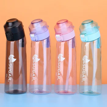 650ML Air Up Flavored Water Bottle Scent Water Cup Sports Water Bottle For Fitness Fashion Water Cup With Straw Flavor Pods 2