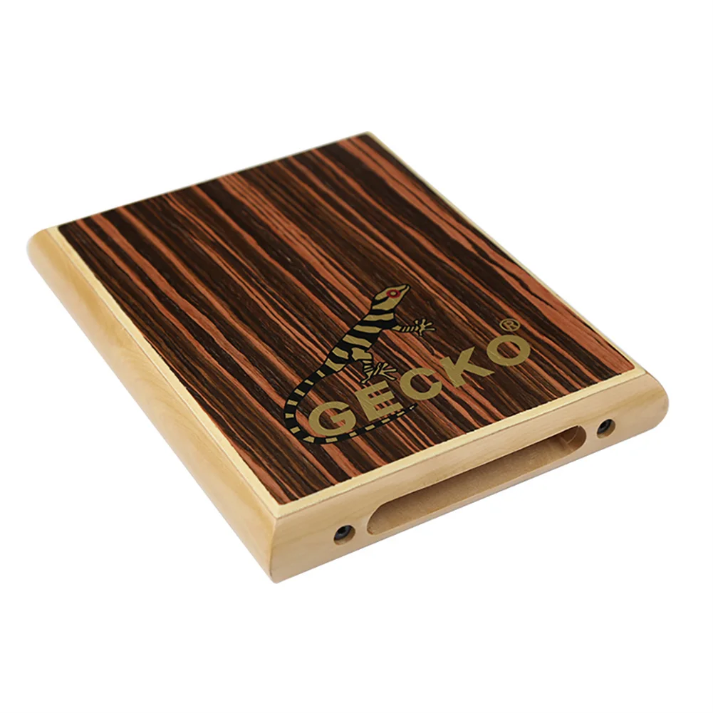

Travel Cajon Box Travel Drum Flat Hand Portable Percussion Instrument W/ Bag Wooden Box Drummer Beat With Drum Kit Natural Wood