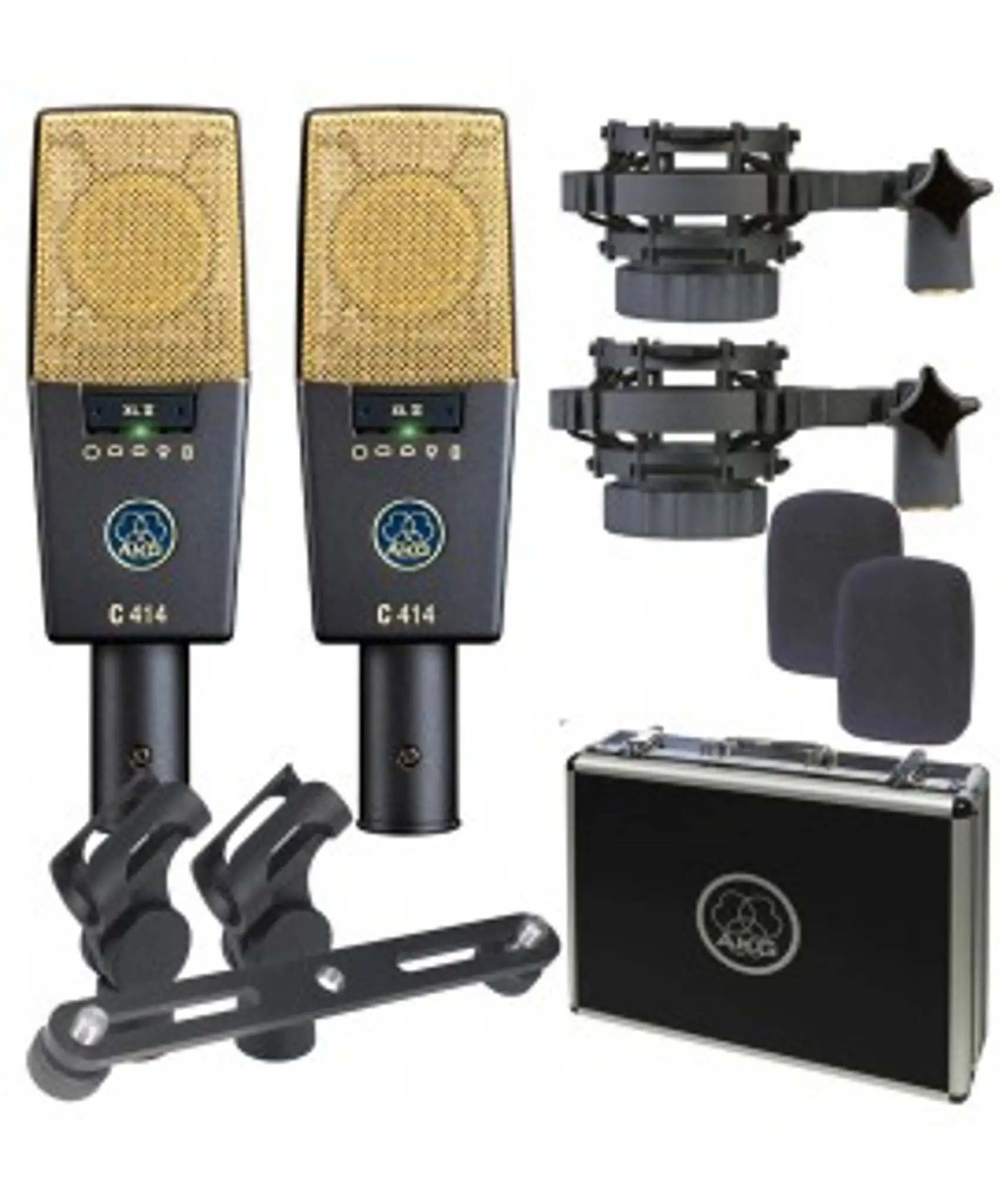 

Стереонабор A K G PRO Audio C414 XLII, конденсаторный микрофон с разными узорами, пара