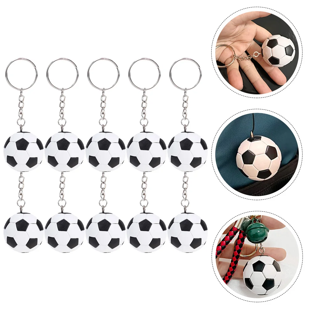 

Key Football Pendant Keychains Soccer Rings Charm Ring Keychain Gift Birthdaypurse Charms Car Fan Keyring Backpack Gamefans