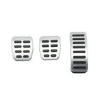 Автомобильные педали газа и тормоза из нержавеющей стали для Audi TT, для SEAT Golf 3, 4, Polo 9N3, для SKODA Octavia Ibiza Fabia A1, A2, A3, GTI