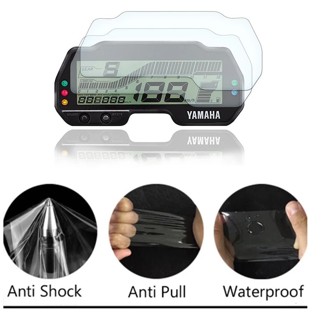 

For Yamaha MT-15 MT15 MT-125 YZF-R125 R15 v3 2020-2017 Motorcycle Cluster Scratch Protection Film Screen Protector