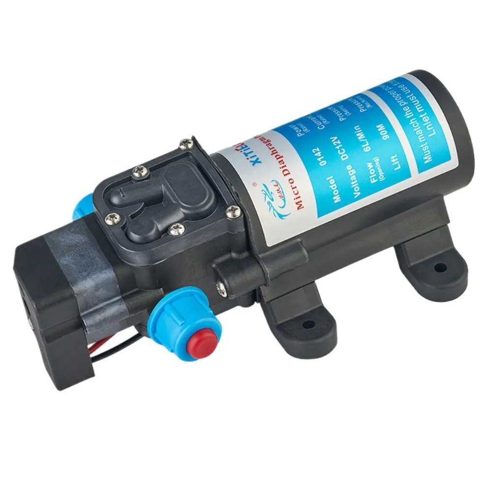 DC 12 В 80 Вт микродиафрагменный водяной насос самовсасывающий повыситель