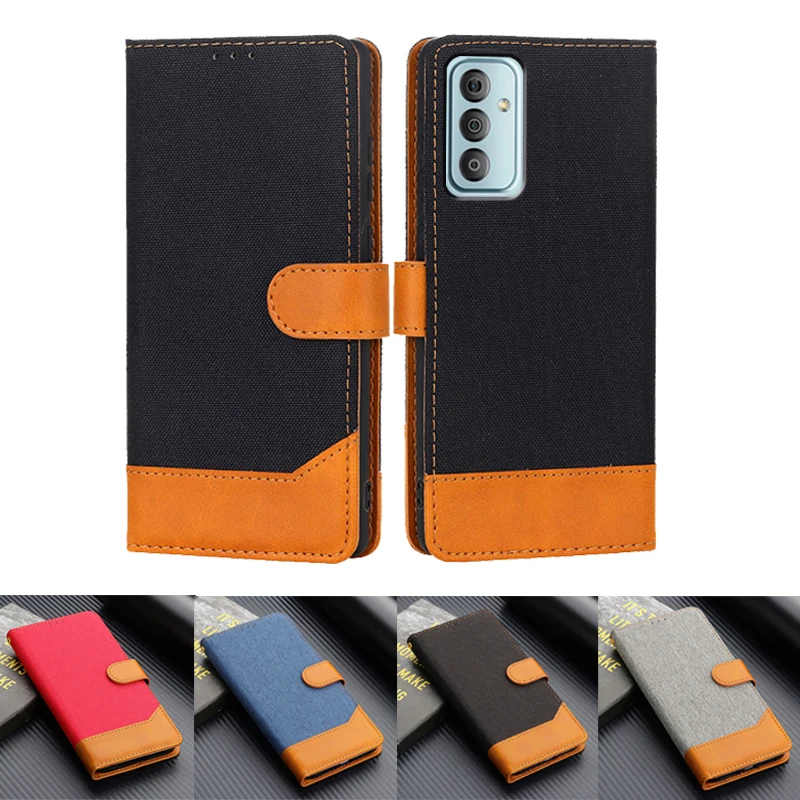 

Business Case & Cover For Samsung F02s F12 F22 F42 F52 5G F62 Flip Cover For Samsung Galaxy F23 5G SM-E236B/DS Phone Cases Etui