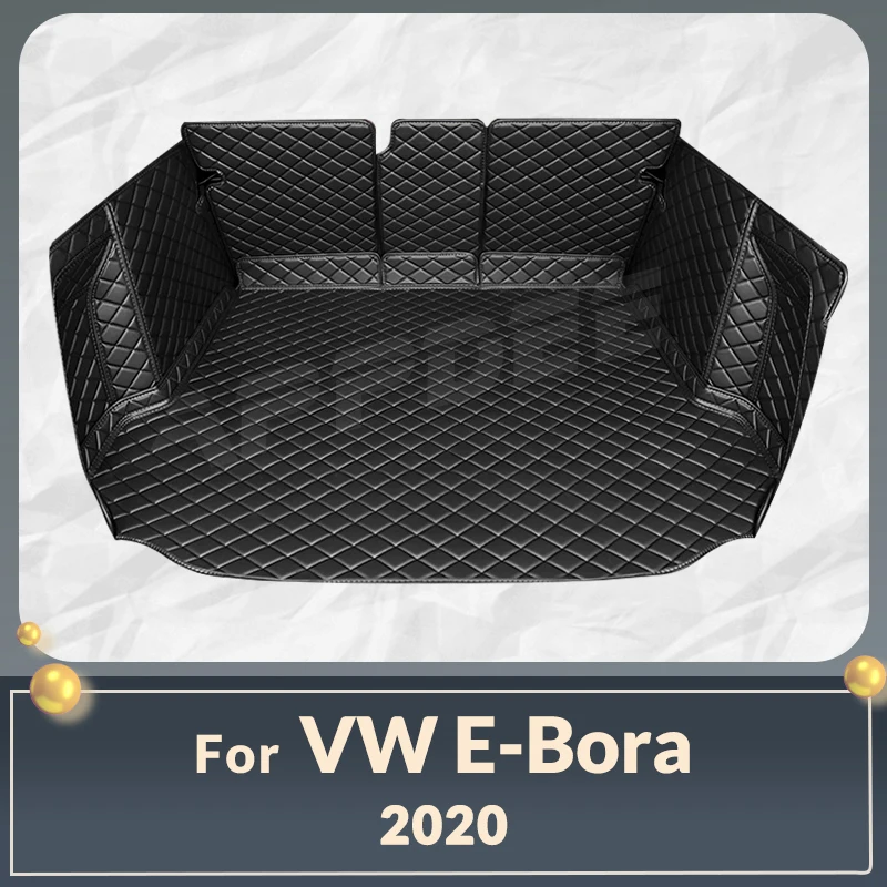 

Автомобильный коврик для багажника с полным покрытием для VOLKSWAGEN VW e-Bora 2020, автомобильный коврик для багажника, подкладка для груза, защитные аксессуары для интерьера