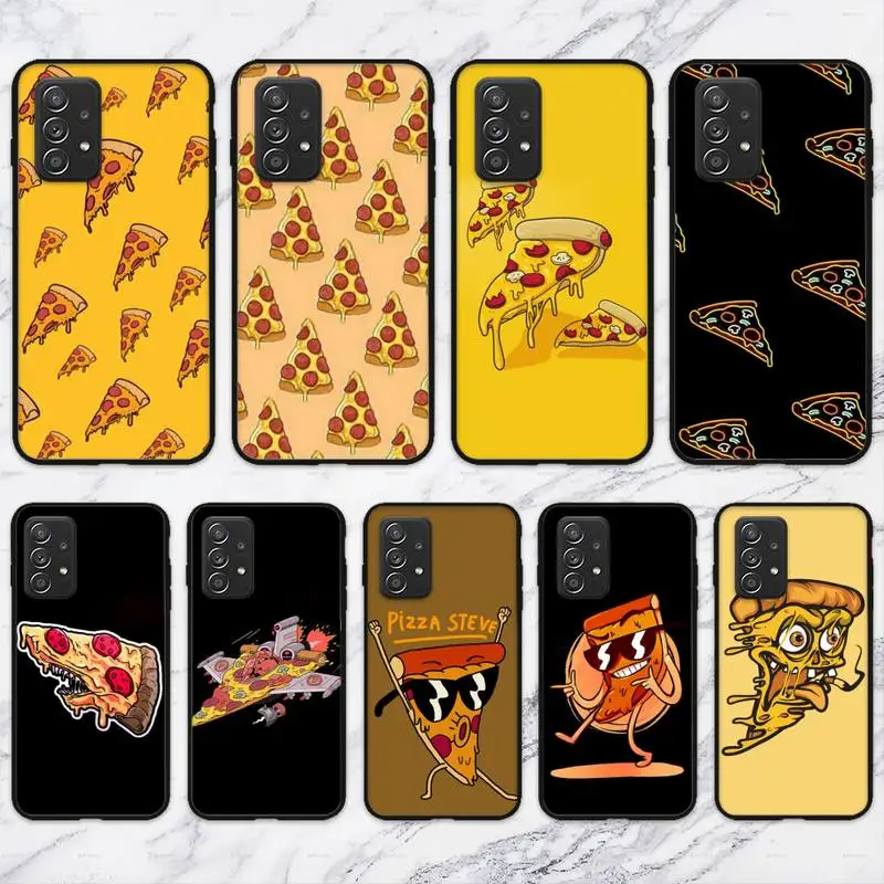 

Funny Pizza cartoon Phone Case For Samsung Galaxy A02 A12 A21 A22 A32 A41 A42 A51 A71 A72 Shell