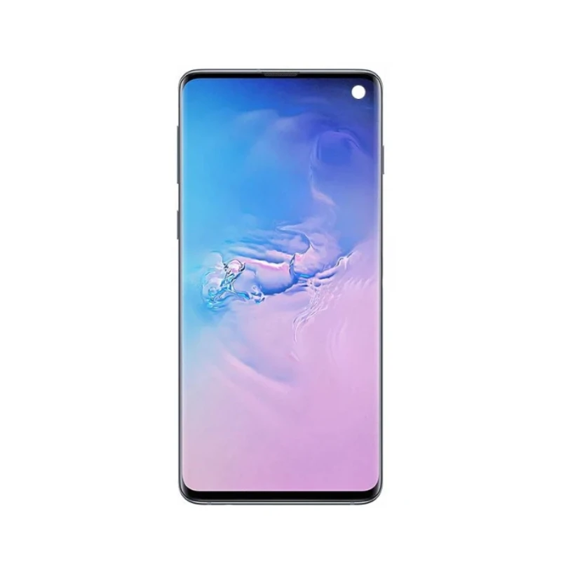 Фото Новый TFT-дисплей S10 с рамкой для Samsung S10, сенсорный экран LCD, дигитайзер SM-G973F/DS G973, замена экрана №3