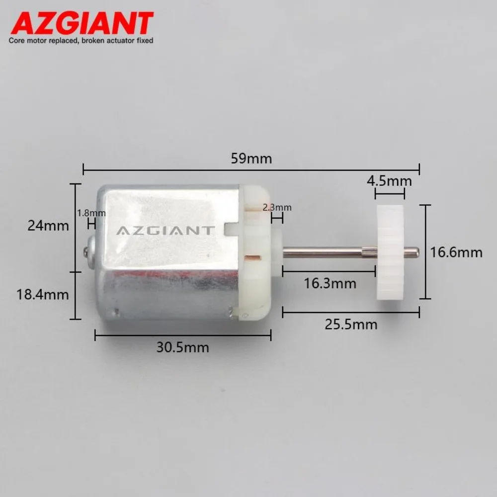 AZGIANT 25 зубьев центральная система блокировки привод дверного замка 12 В комплект