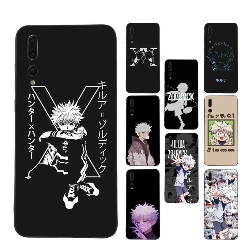 

Hunter X Hunter Killua Phone Case Soft Silicone Case For Huawei P 30lite p30 20pro p40lite P30 Capa