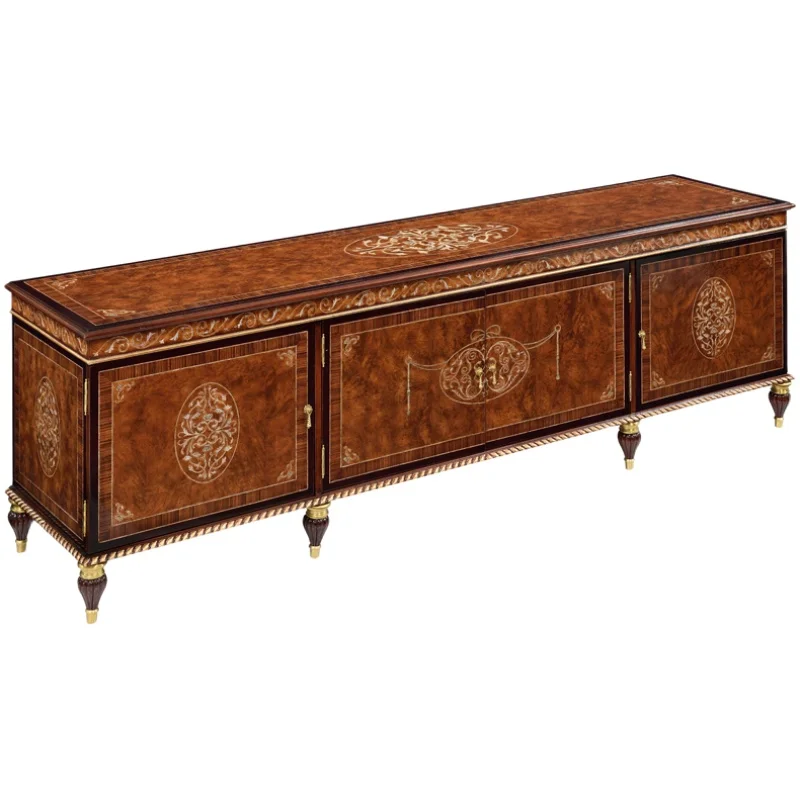 Шкафчик для телевизора шкафчик кино и телевидения британский классический