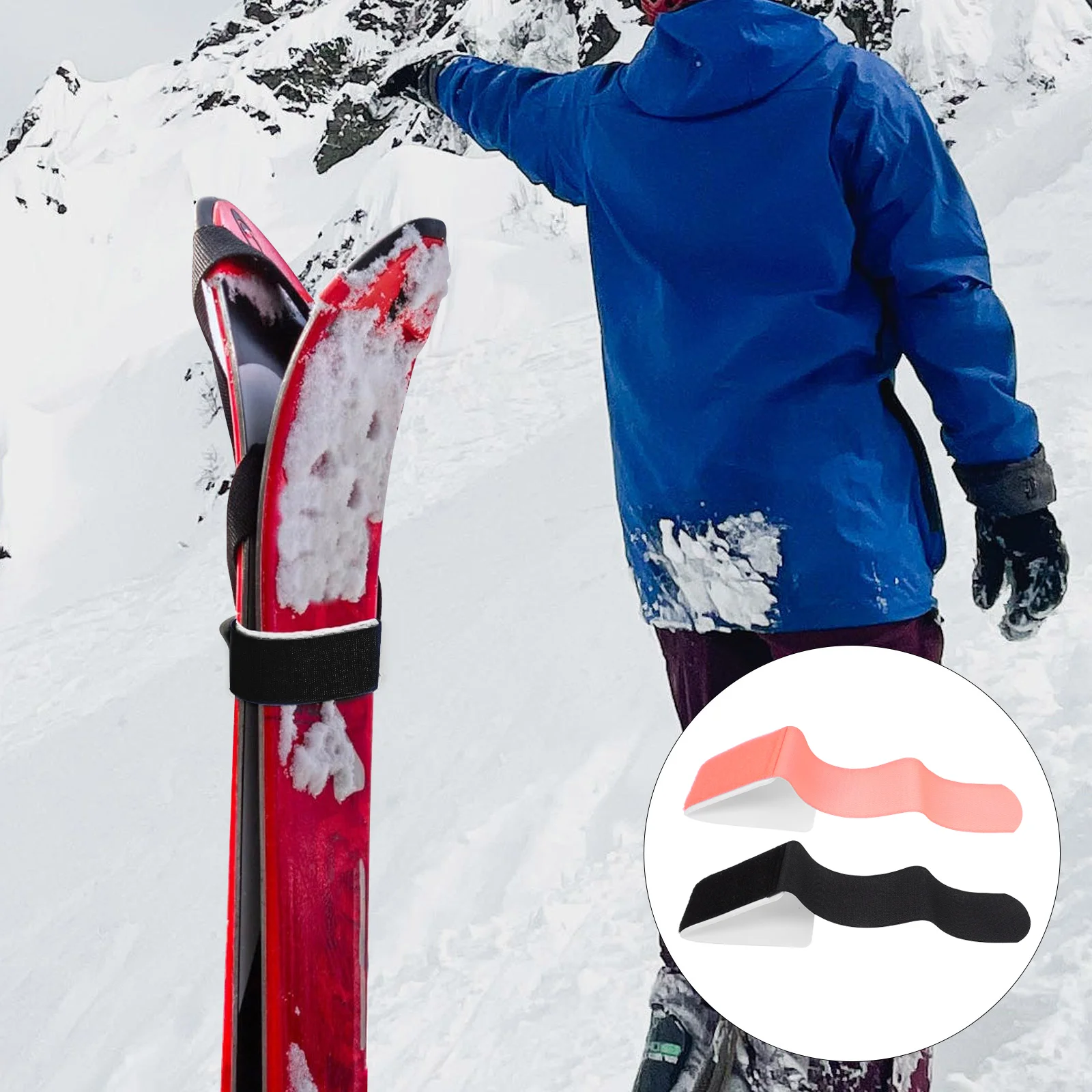 4 шт. регулируемые ремешки для сноуборда и ботинок