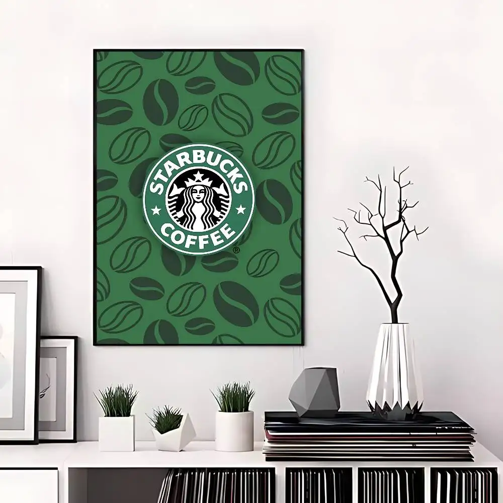 Фото Классические винтажные постеры Starbucks с изображением кофе, HD качество, настенный декор в стиле ретро для дома и комнаты №3