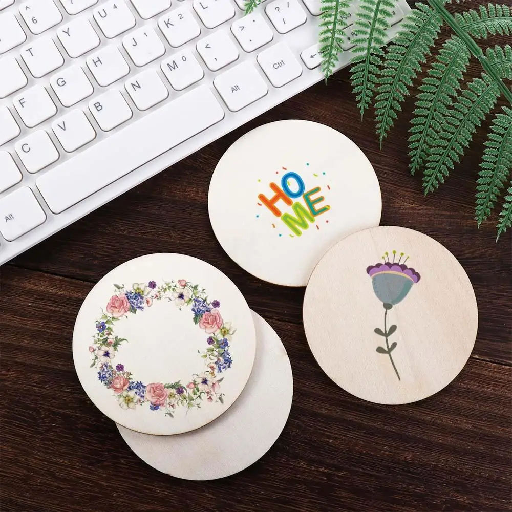 Деревянные круглые диски Jinglei 1-10 см