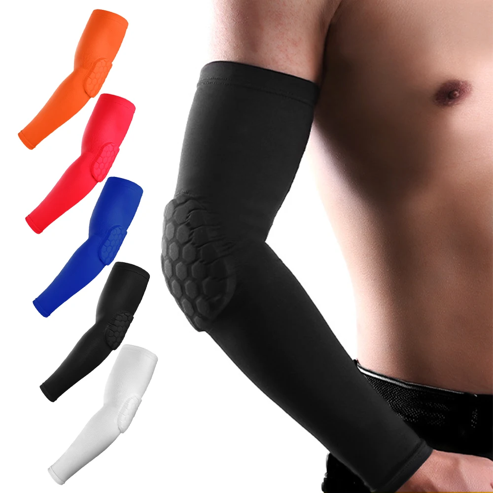 

1pcs Elbow Sleeve Women Men Anti Slip Elbow Support Elbow Pad Guard for Basketball Volleyball Footabll Cycling Running