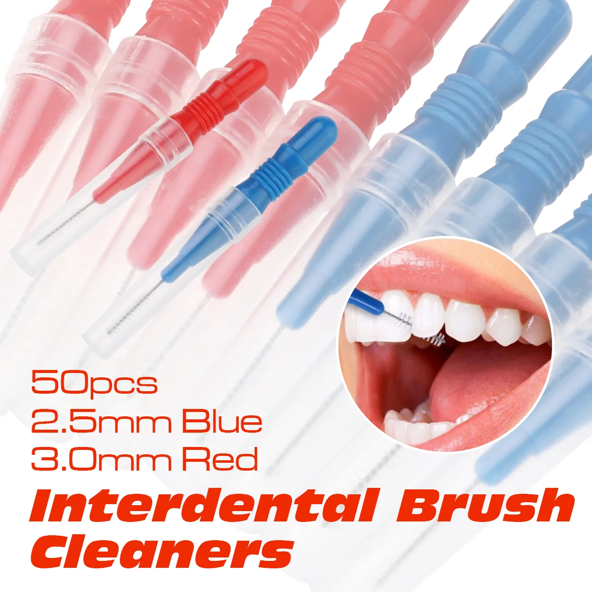 

Brushbraces Flosstoothpick Oral Care Picks Interdental Cleaning Teeth Gum Proxy Interproximal
