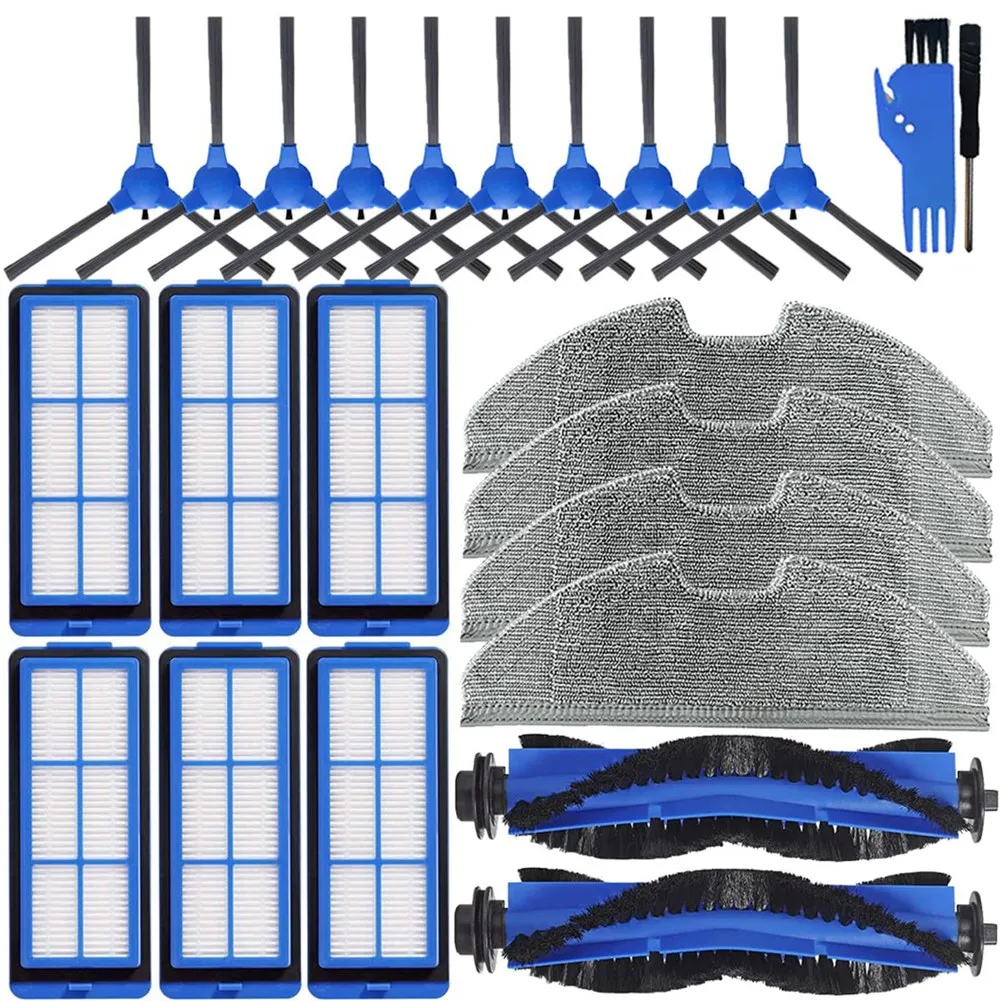 

Replacement Parts Roller Brush Side Brushes HEPA Filters for Eufy RoboVac G10 G30 Hybrid Vacuum Cleaner Accessories