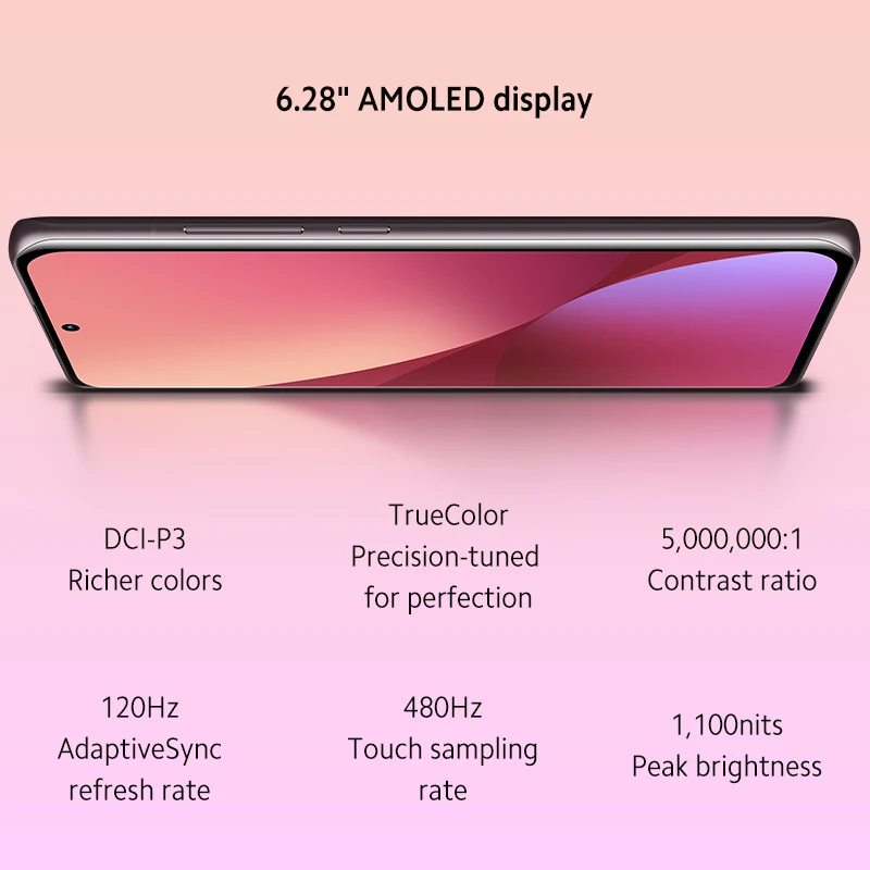 Global Version Xiaomi 12 Smartphone 128GB/ 256GB NFC Snapdragon 8 Gen 1 Octa Core 120Hz 67W 50MP Camera WIFI 6