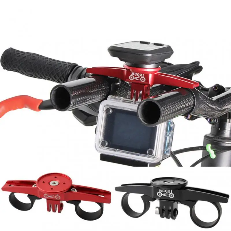 

New Muq-zi Bicycle TT Bar Support Sport Camera Bracket Triathlon Handlebar Computer Mount Holder for Wa-hoo Gar-min Bry-ton