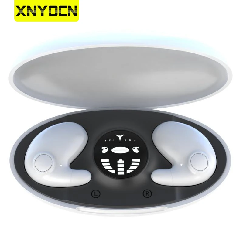 

Xnyocn невидимые беспроводные наушники Bluetooth 5,3 совместимые Скрытые водонепроницаемые шумоподавляющие наушники с сенсорным управлением