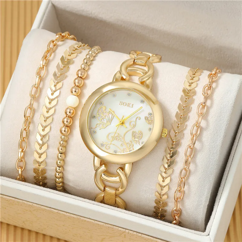 Luxury Fashion Watches for Women New Bracelet Quartz Watches Rhinestone Wrist Watch reloj mujer elegante