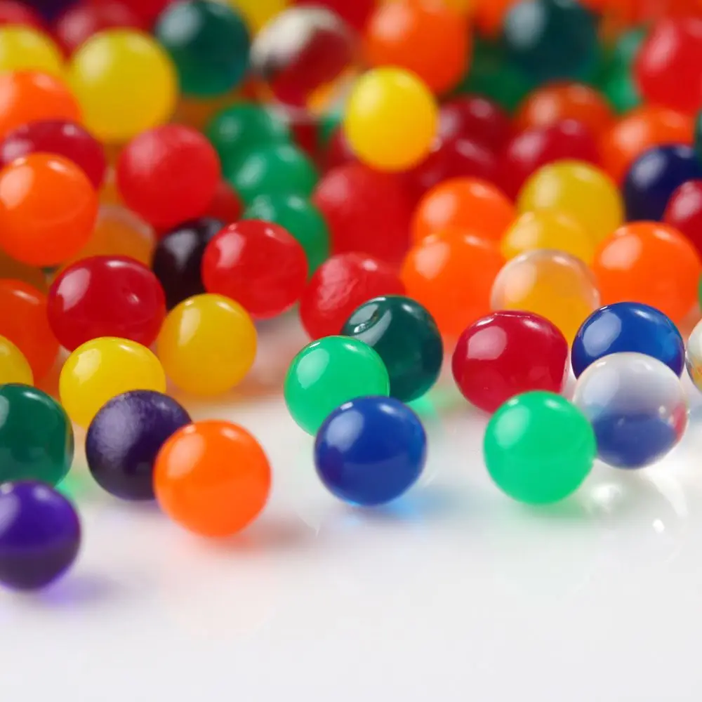 

Hot Pearl Shaped Aqua Soil Spa Refill Sensory Water Beads Mud Soft Watergun Bullet Crystal Soil Magic Jelly Balls