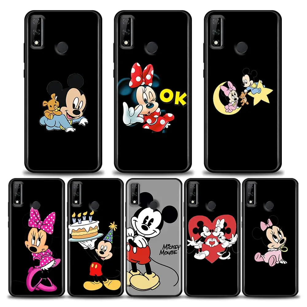 

Cute Mickey Minnie Mouse Phone Case for Huawei Y6 Y7 Y9 2019 Y6p Y8s Y9a Y7a Mate 10 20 40 Pro Lite RS Soft Silicone Case