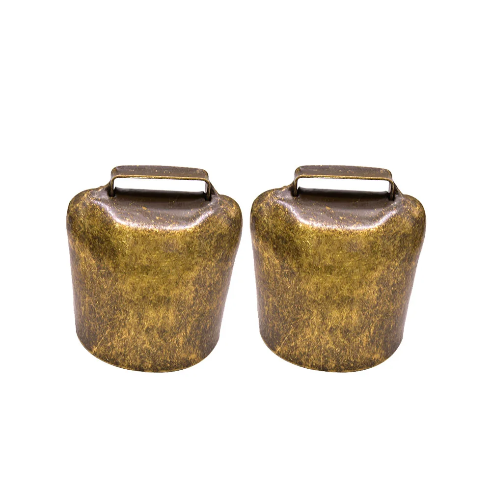 

2 Sheep Bell Anti Farm Thicken Bell Shepherd Collar Vintage Bell Ornament for Home Farm 62g