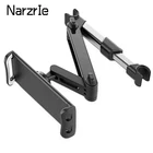 Телескопический автомобильный держатель для телефона на заднее сиденье, кронштейн для телефона и планшета 4-11 дюймов