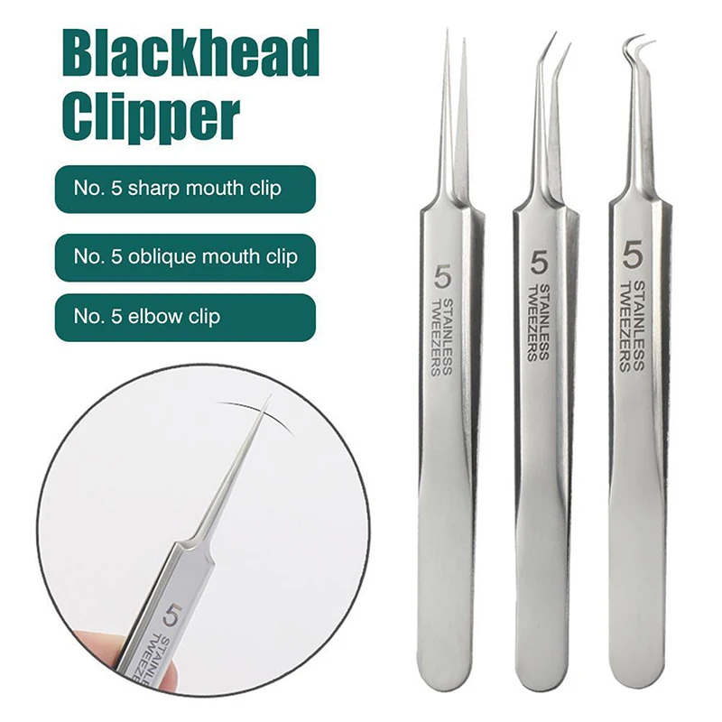 

1 Pcs Eyelashes Tweezers Stainless Steel superhard Tweezers High Precision Anti-static tweezers for Eyelash Extensions