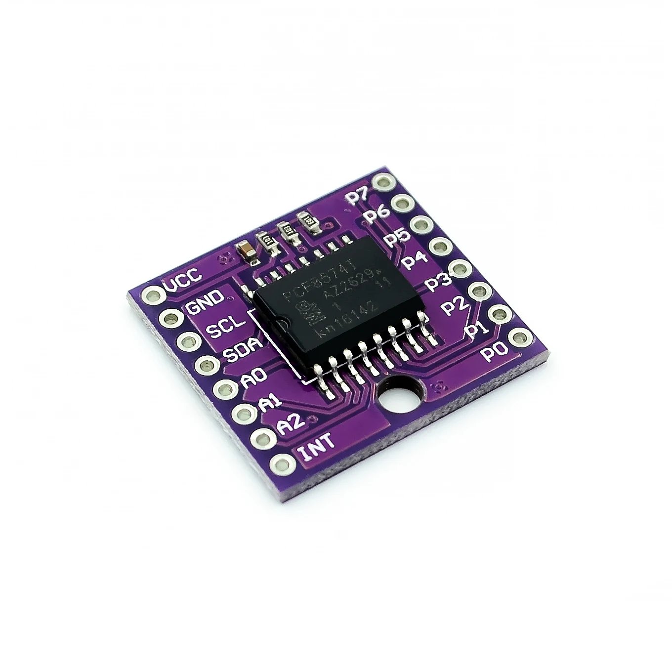 Интерфейс порта PCF8574T I/O I2C с поддержкой каскадного расширенного модуля 1 шт.